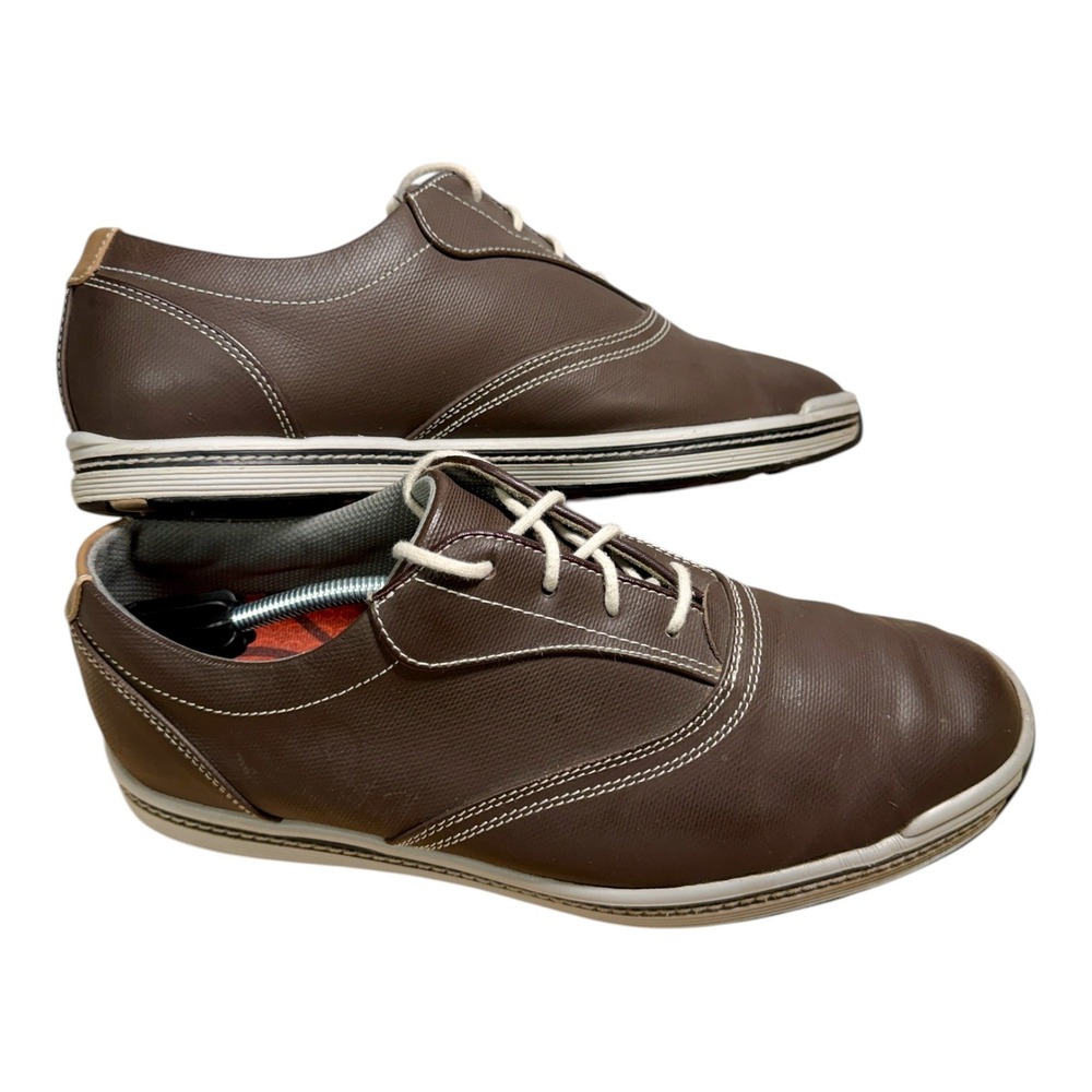 Footjoy Men's‎ Contour Series Spikeless Casual Golf Shoes Brown 9.5